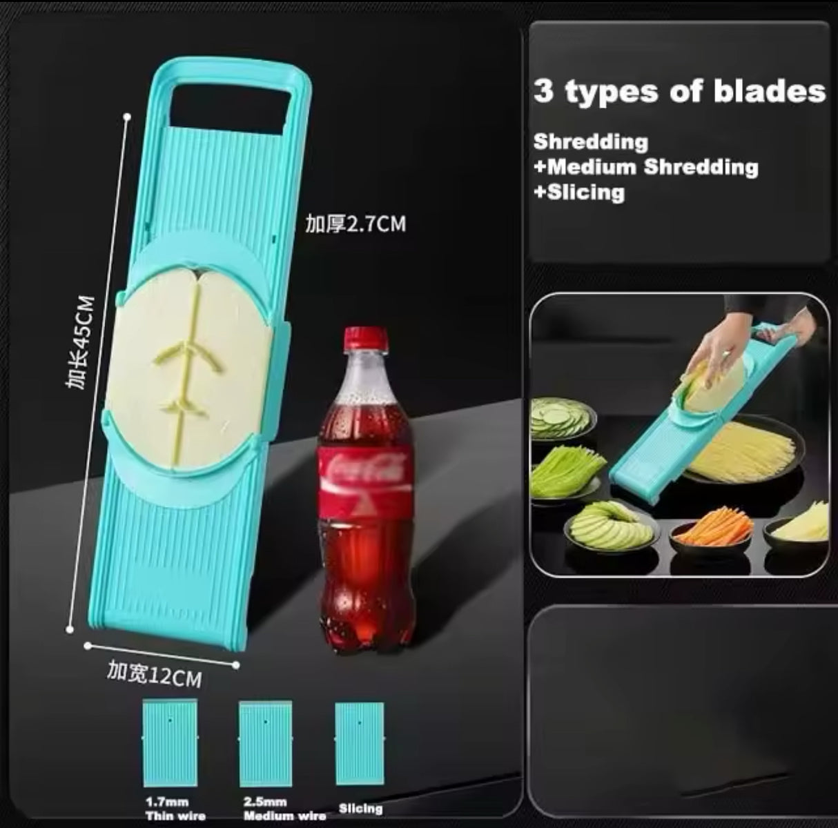 Potato Grater Vegetable Cutting Potato Slicer Shredder Kitchen Cabbage Fruit Food Processors Manual Cutter Kitchen Gadgets