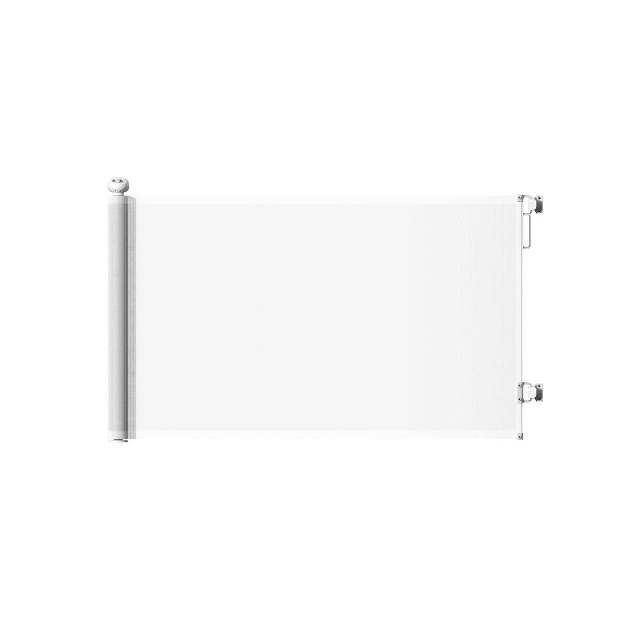 Premium Retractable Baby and Pet Gate - 33"/84cm Tall, Expands up to 55"/140cm, Ensuring Safety for Kids and Pets, Mesh Safety Gate for Stairs, Indoor, Outdoor, Doorways, Hallways