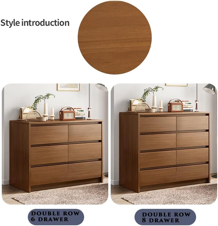 6 Chest of Drawers Dresser Wooden Cabinet Table Tallboy Lowboy Wood Storage