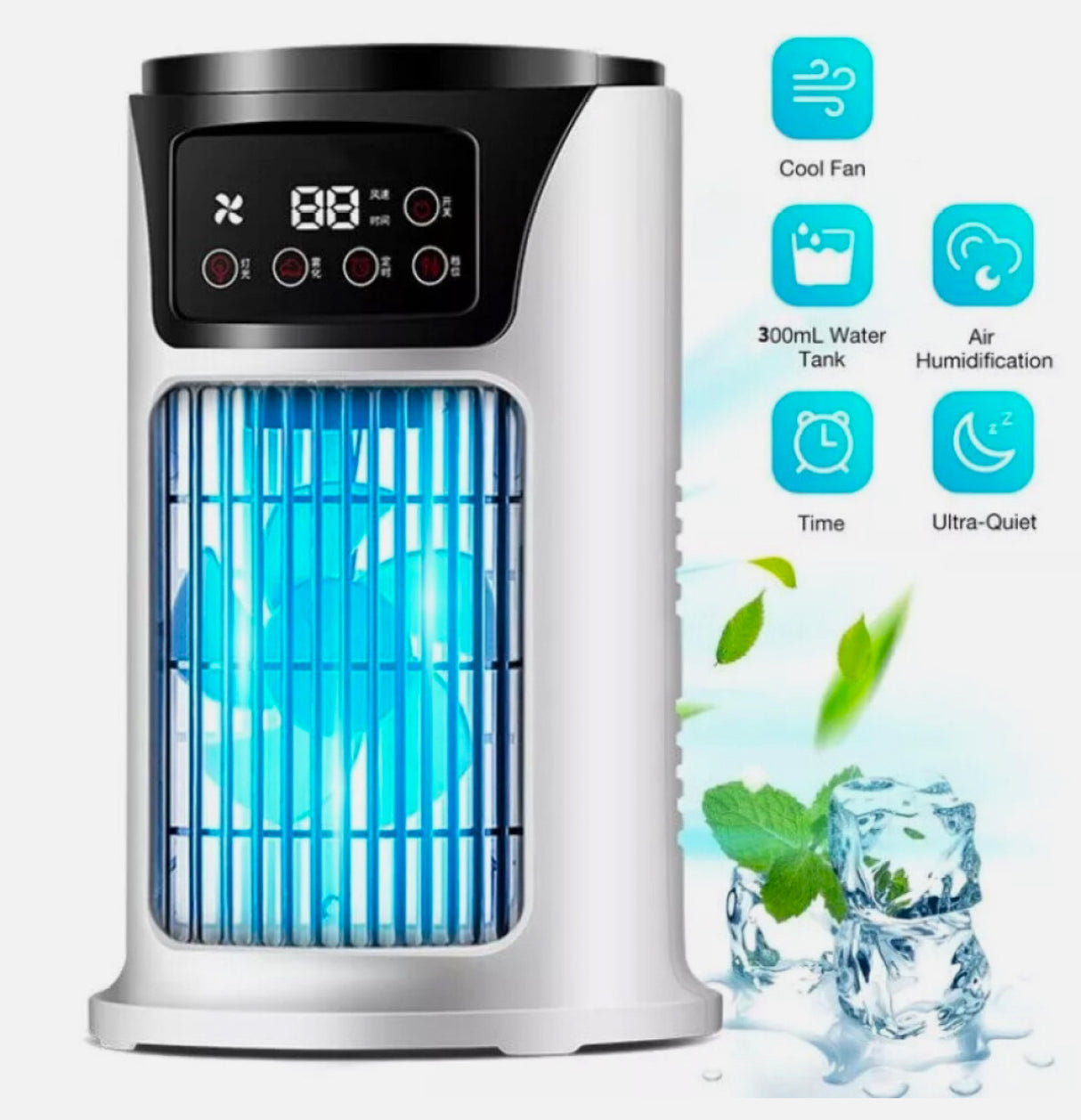 Portable Mini Air Conditioner Cooler Fan Water Cooling Conditioning Air AUS