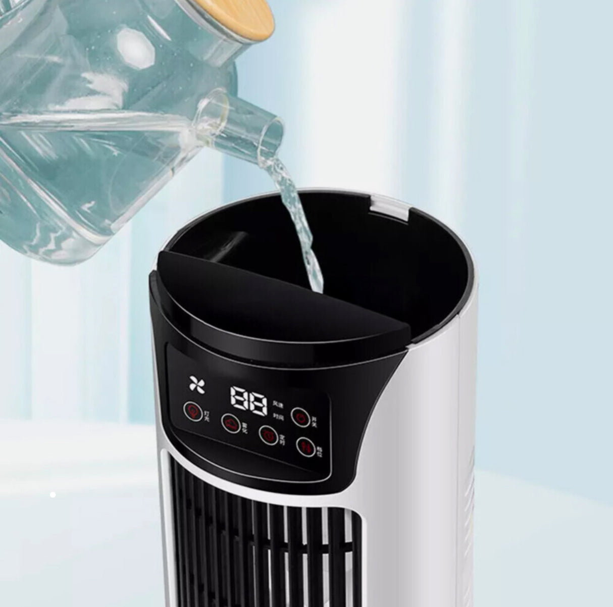 Portable Mini Air Conditioner Cooler Fan Water Cooling Conditioning Air AUS