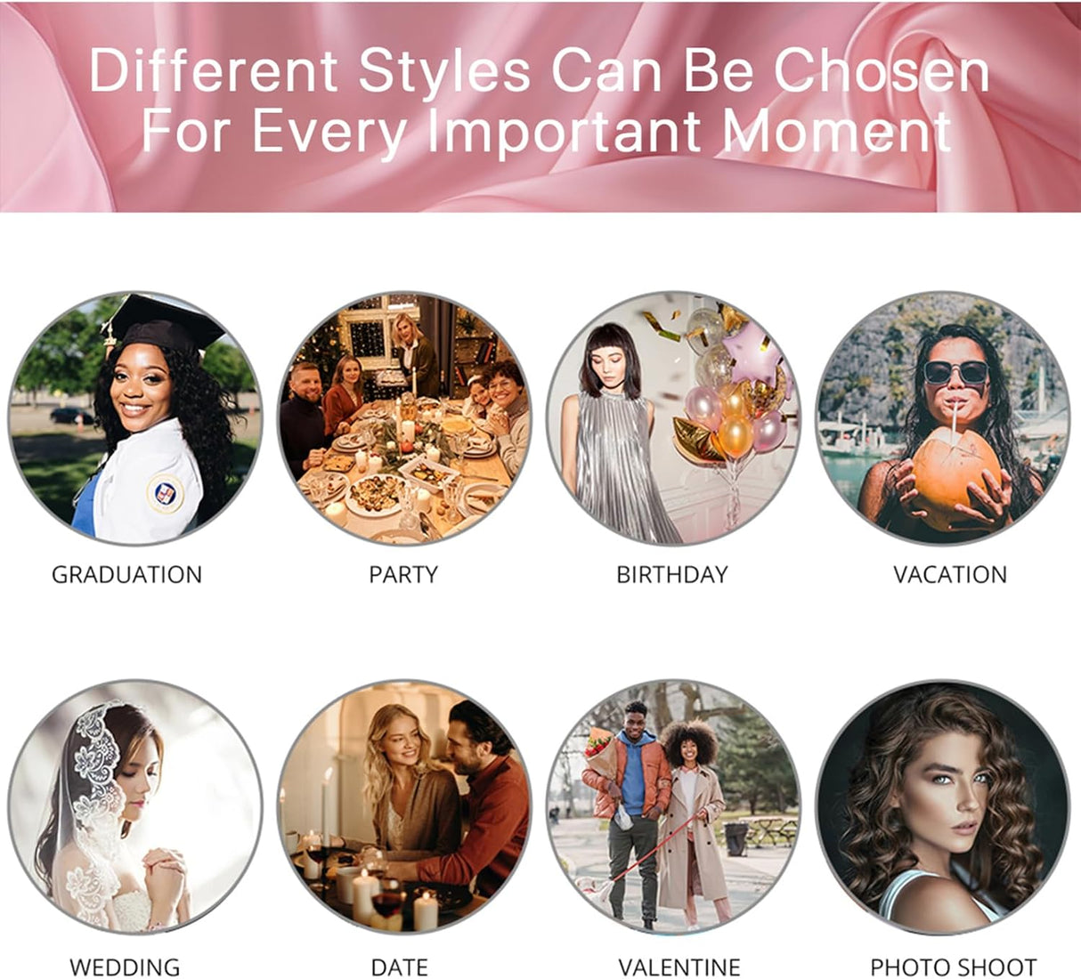 Long Straight Wig|Synthetic Long Wigs for Women|Cosplay Wig for Fashion Women 28inch