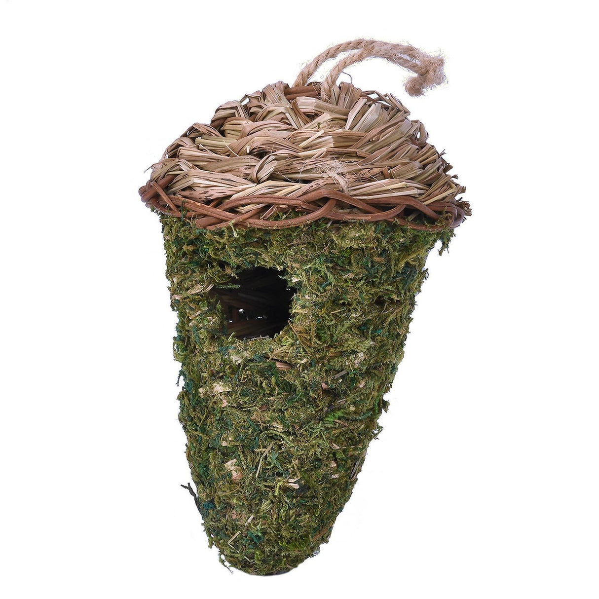 Natural Hummingbird Nest, Grass Bird House, Breathable Handwoven Protection, Hummingbird Sleeping Bags, Dangling Bird Houses for Branches, Tree