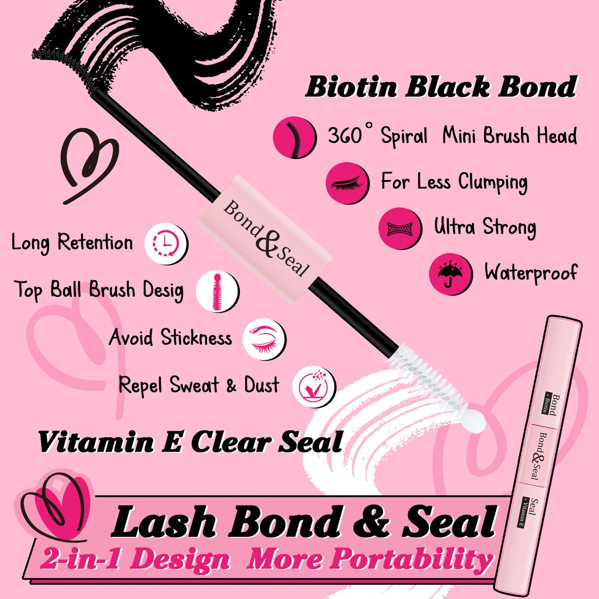 ๐ท๐น๐ถ DIY Lash Extension Kit 280Pcs Lash Clusters Eyelash Extension Kit with Lash Bond and Seal Lash Applicator Individual Lashes Kit Eyelash Brush DIY Various Styles Easy to Apply at Home(30D+40D-9-16mix Kit)
