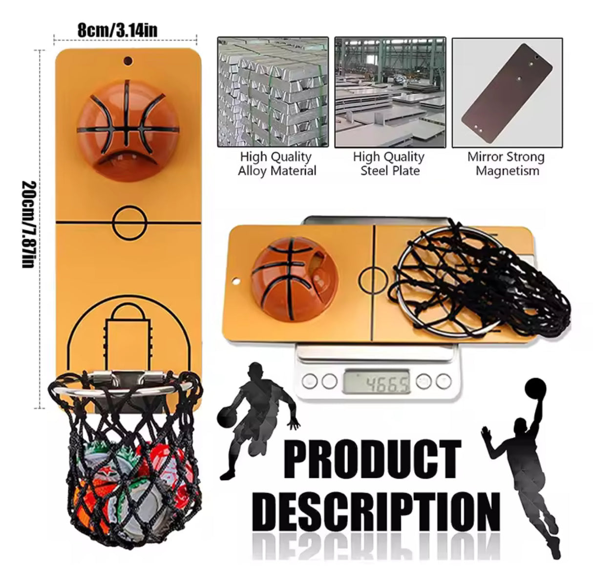 Magnetic Bottle Opener Football Wall Mounted Metal Beer Bottle Opener Basketball Bottle Opener Home Bar Accessories Gifts