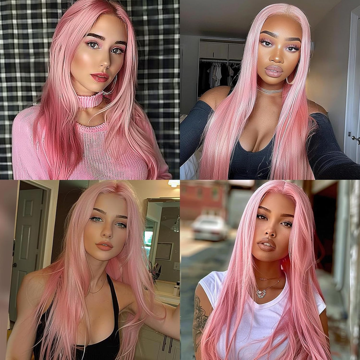 Long Straight Wig|Synthetic Long Wigs for Women|Cosplay Wig for Fashion Women 28inch