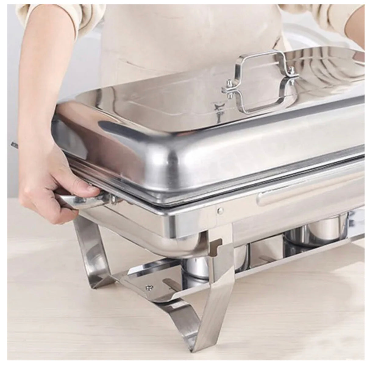 Multi Stainless Steel Bain Marie Chafing Dish Buffet Food Warmer 9L/4.5L*2/3L*3