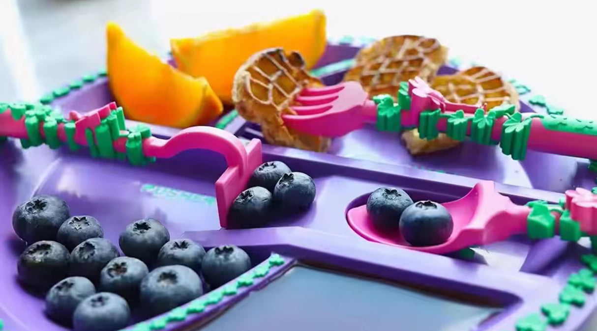 Constructive Eating: Garden Fairy Plate