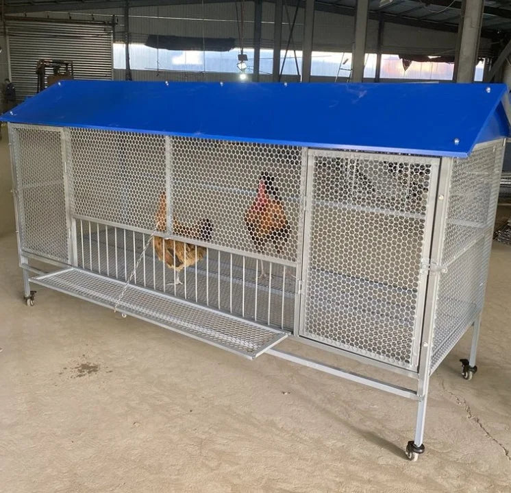 Portable Foldable Large Chicken Coop Runs Poultry Cage for Yard, Outdoor, Indoor