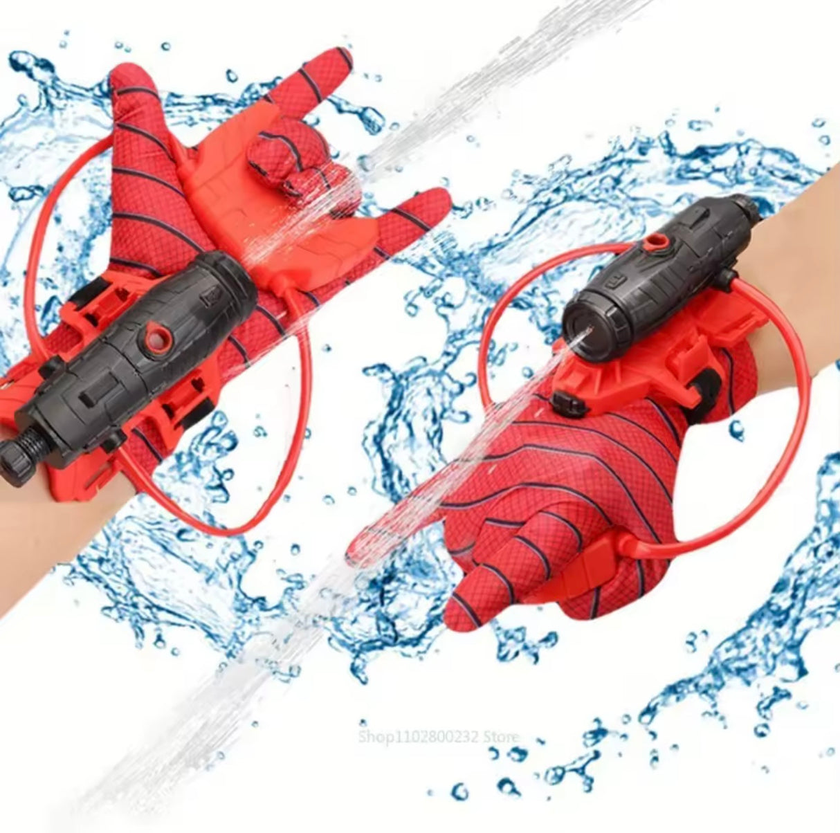 Water Gun Spider Launcher Wrist Shooting Water Toy Summer Outdoor Pool Beach Cosplay Props Water Fight Game Kids Gift Children