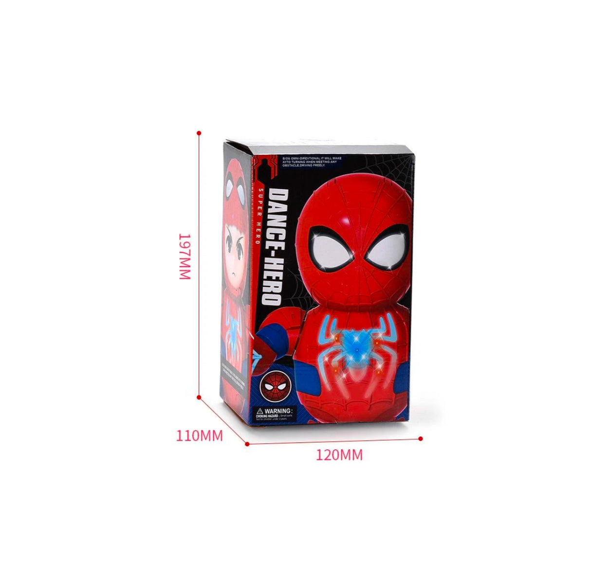 Dancing Spidey Robot Musical Toy with Lights and Music toy children doll gift