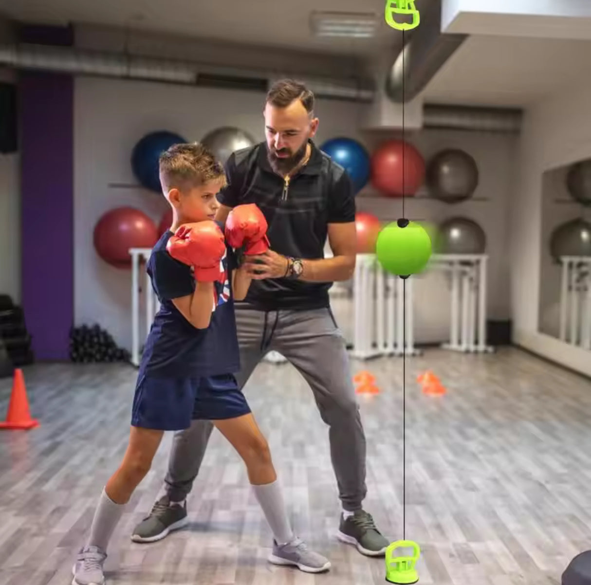 Boxing Speed Ball Multifunctional Suction Cup Punching Training Ball Fitness Accessories For Home Gym Improve Coordination