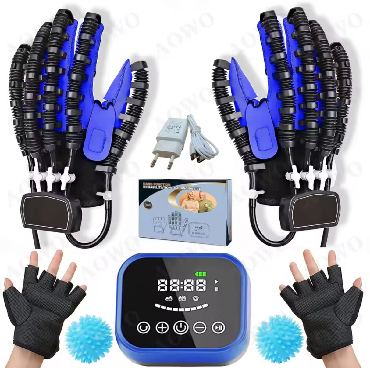 Rehabilitation Robot Gloves Rehabilitation Training Glove Finger Care Hand Function Training Gloves for Stroke