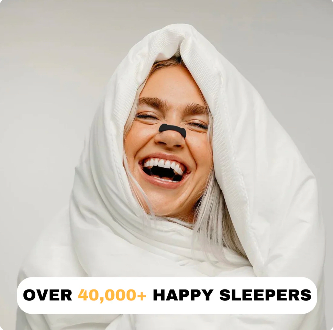 Magnetic Nose Strip, Anti Snoring Magnetic Nasal Strips, Boost Oxygen & Improve Sleep