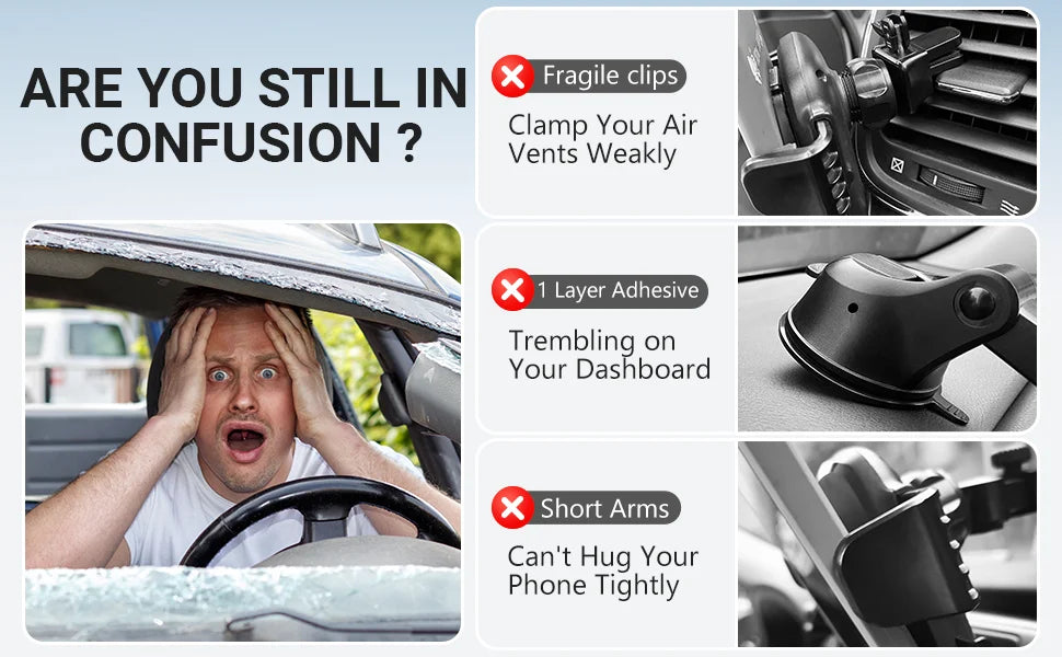 Car Phone Holder Sucker Car Phone Mount Stand GPS Telefon Mobile Cell Support For iPhone 12 11 Pro Max X 7 8 Plus Huawei Xiaomi