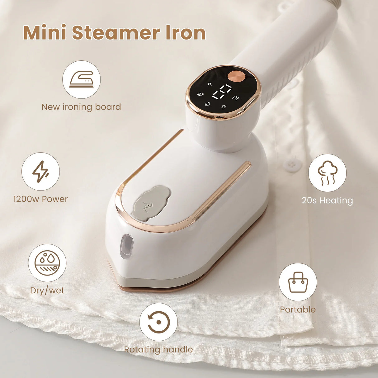 Small Hand Holding Ironing Machine Iron Machine Household Steam Portable Hanging Ironing Machine Steam iron