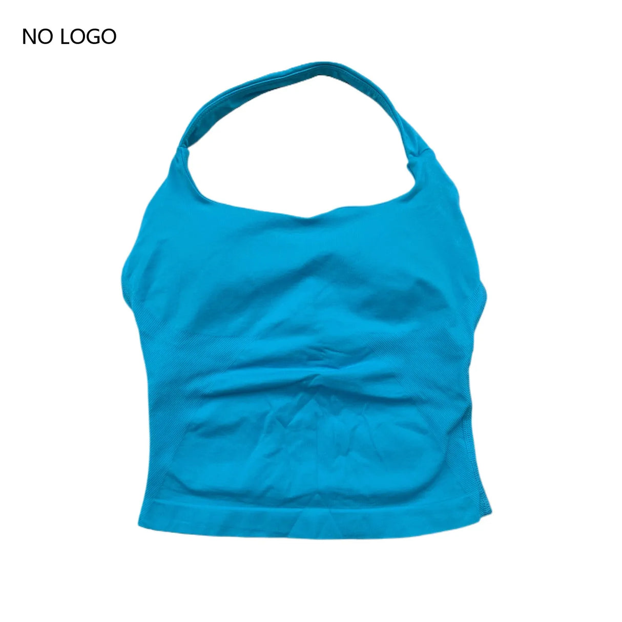 Impact Halter Top Push-Up Sports Bra Backless Design Yoga Tank Top Fitness Workout Activewear Gym Clothes Sports Bras