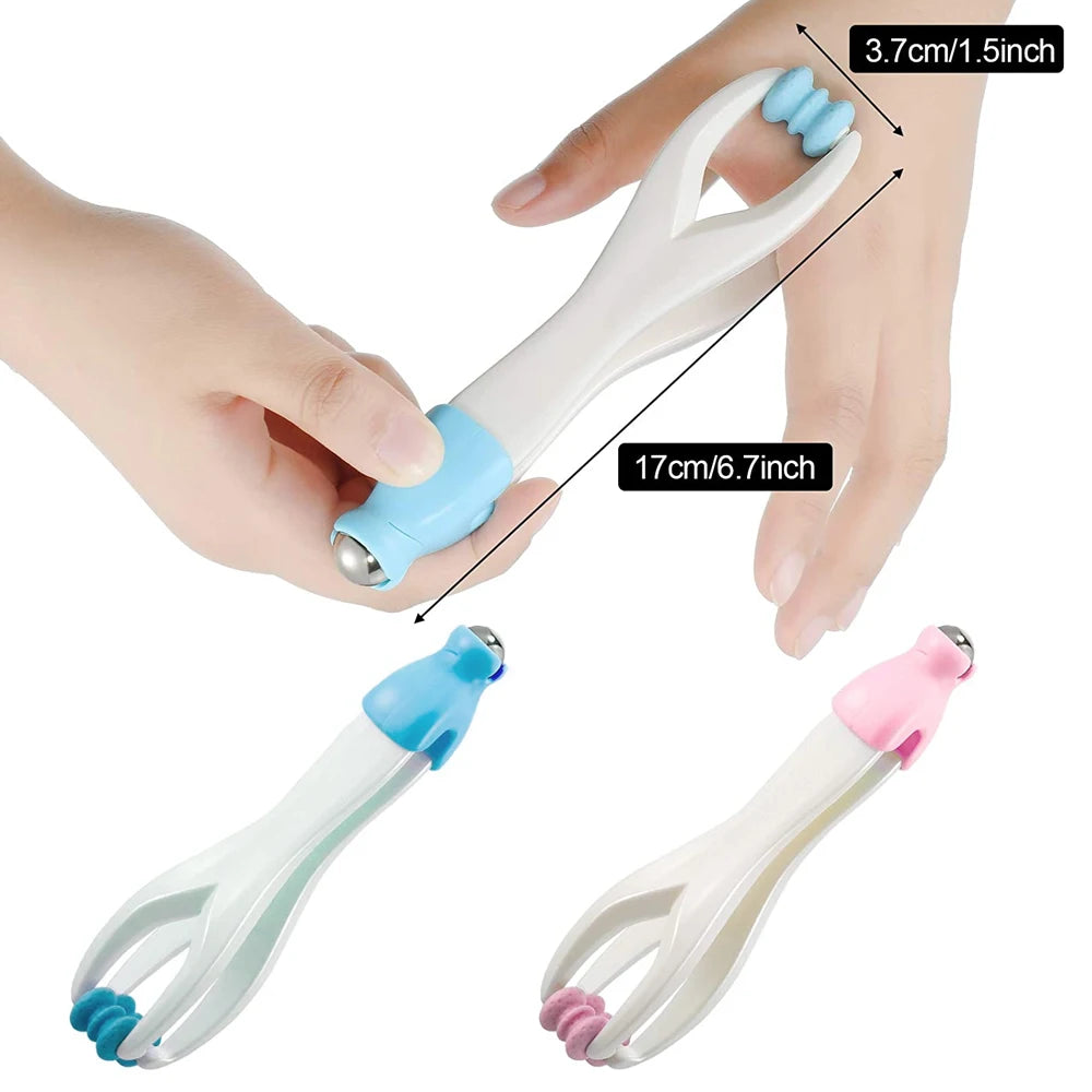 Finger Wrist and Hand Massager Hand Massage Roller Tools, Finger Joints Massager Hand Handheld Blood Circulation Tool Men Women