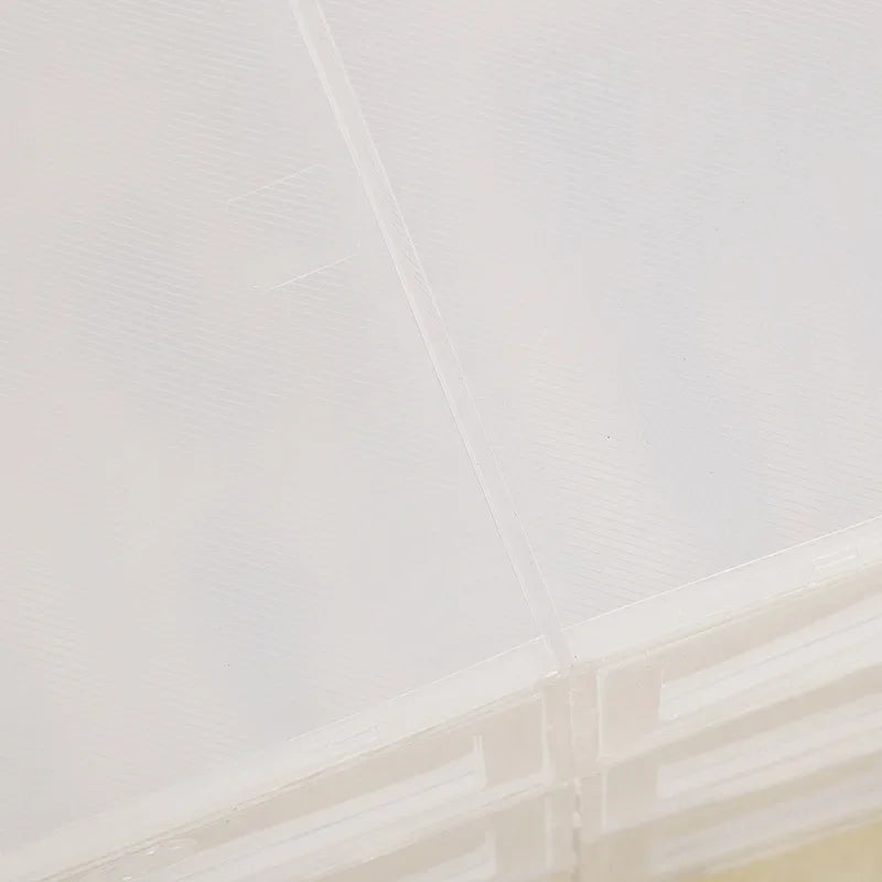 Folder Plastic Shoes Case Thickened Transparent Drawer Case Plastic Shoe Boxes Stackable Box Shoe Organizer Storage Shoe box