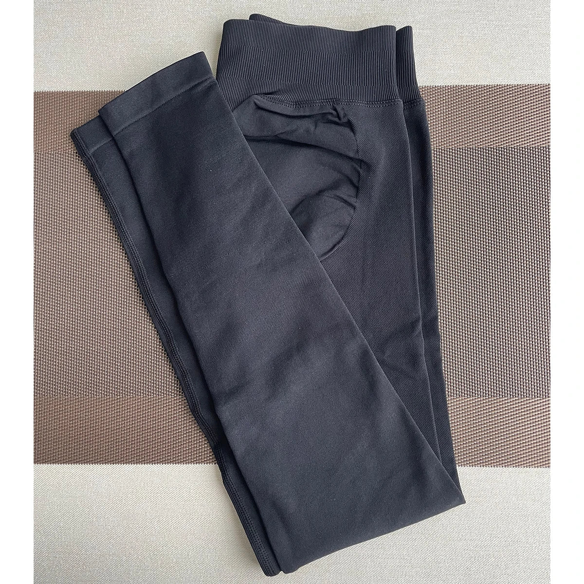 Leggings Women Seamless Sports Yoga Pants Low Ribbed Band Gym clothes Fitness Workout wear Scrunch Bum Tights