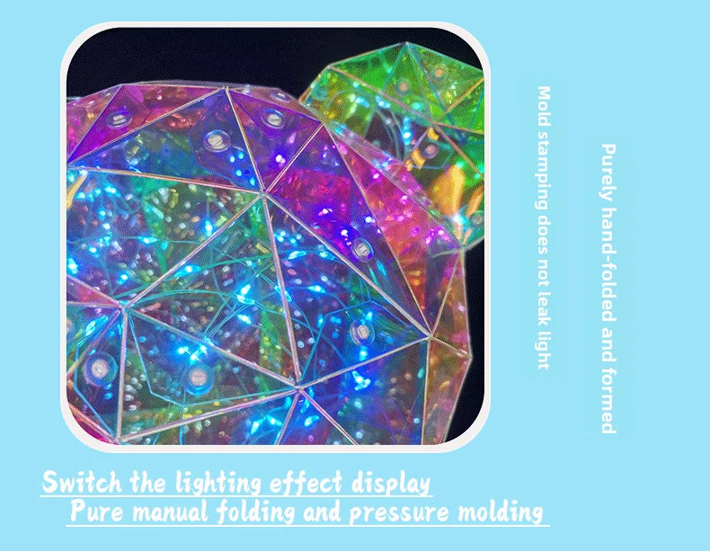 LED Glowing Bear Gift - Birthday, Valentine's & Mother's Day Present for Women, Premium Keepsake