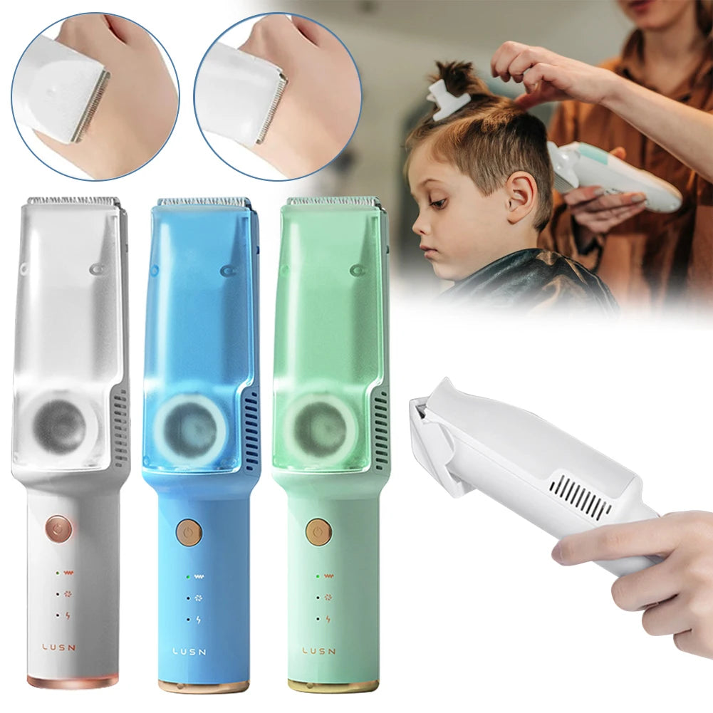 Hair-absorbing Hair Clipper Baby Electric Razor Baby Hair Clipper Children Waterproof Adult Household Electric Clipper