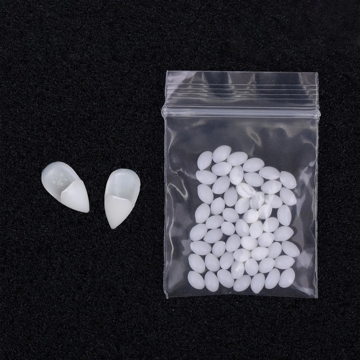 Halloween Decoration Vampire Teeth Fangs Dentures Props Halloween Cosplay Props False Fangs With Solid Glue Halloween Props