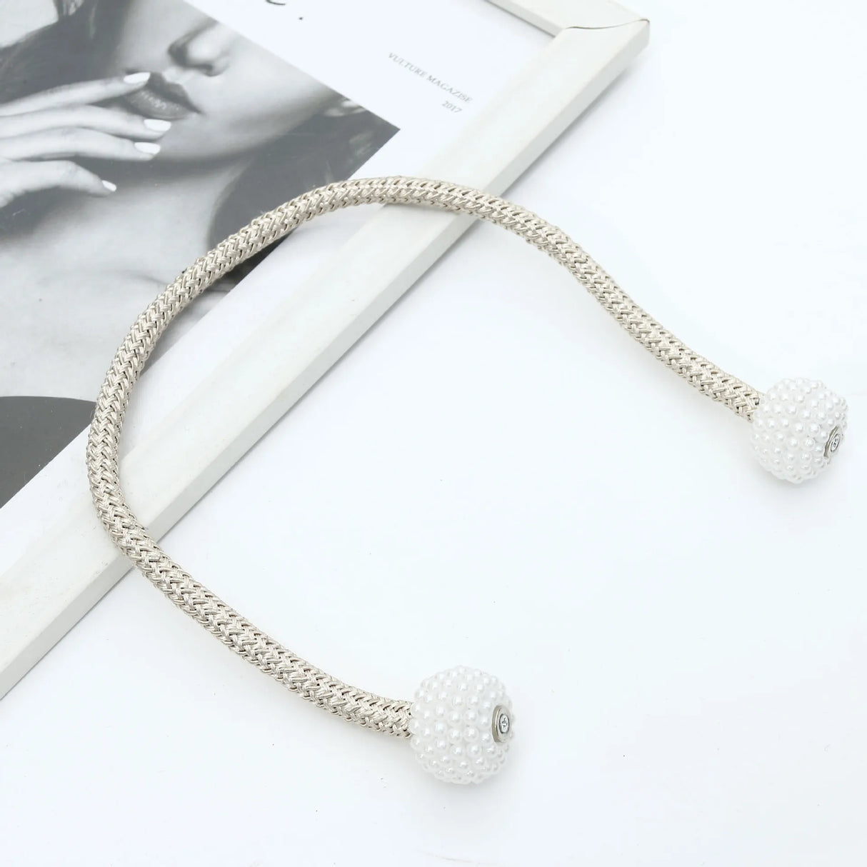 1Pc Magnets Curtains Clamps Curtain Holder Pompom Tieback Magnetic Clips Hanging Balls Tie Back Home Decor Curtain Accessories