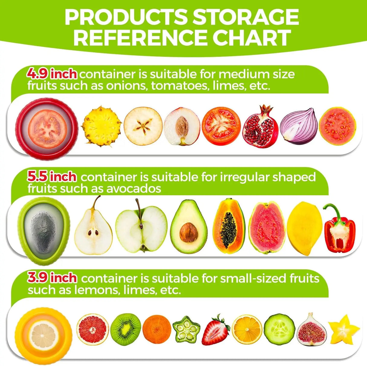 Kitchen Storage Box Fruit Vegetable Container Fresh Box Avocado Tomato Lemon Onion Fresh-Keeping Crisper Kitchen Gadgets