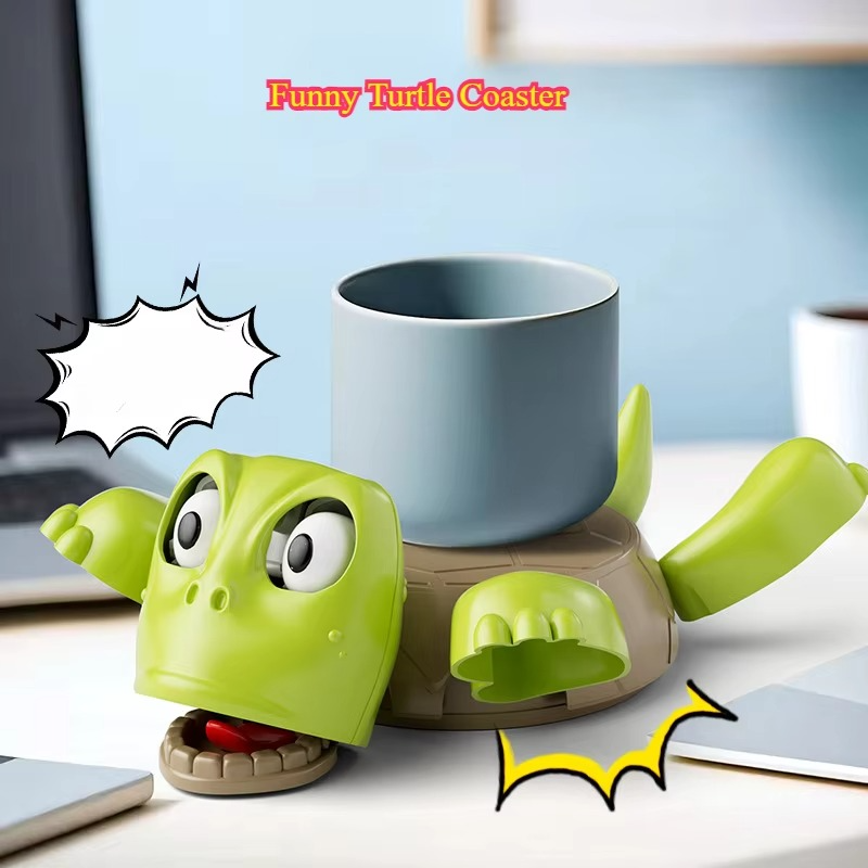 New Panicked Turtle Coaster 3D Printed Cup Mat Insulation Pad Home/Office Decorative Cup Pads Mug New Panicked Turtle Coaster 3D Printed Cup Mat Insulation Pad Home/Office Decorative Cup Pads Mug