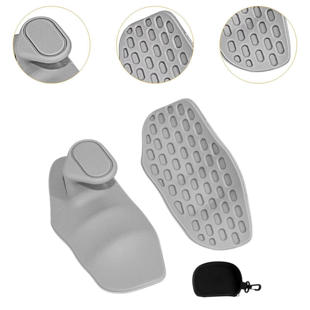 Weight Lifting Grips Hand Protection Sturdy Gym Grips Fingerless for Crosstraining Sports Fitness Bodybuilding Equipment (2Pcs)