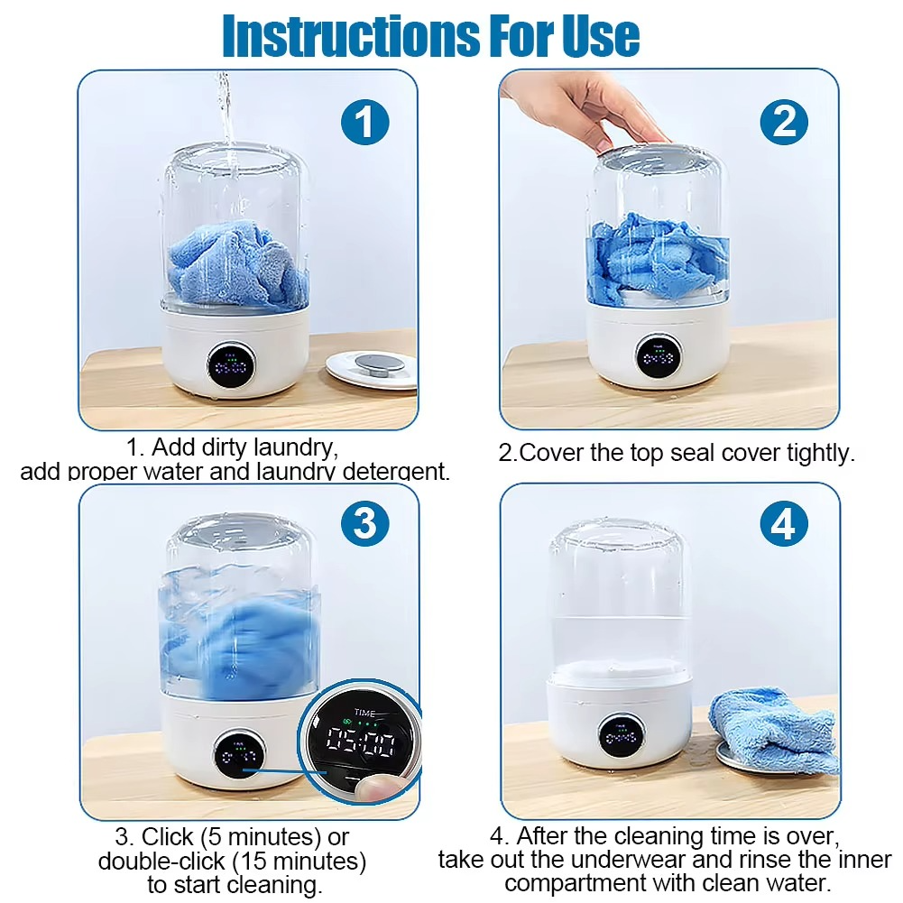 Mini Portable Washing Machine