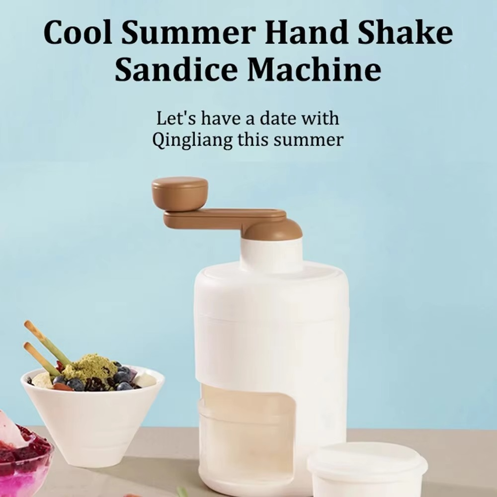 Diy Household Hand-Operated Shaved Ice Milk Shake Making Smoothie Machine Kitchen Hand Ice Breaker Mein Mein Ice Shaved Ice