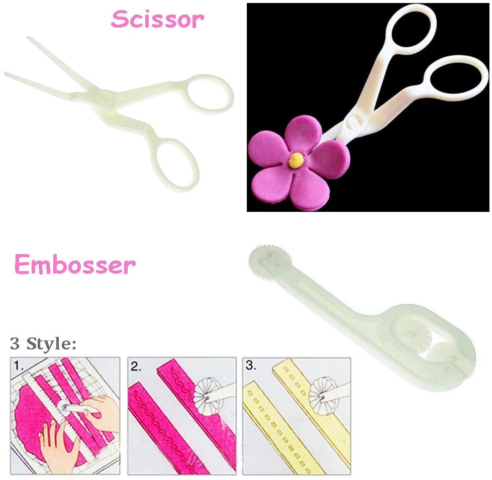 Fondant Cake Decorating Tool (Set of 14)