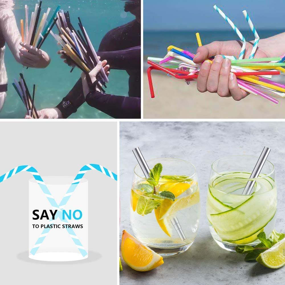 Telescopic Reusable Straws (2 Pack)