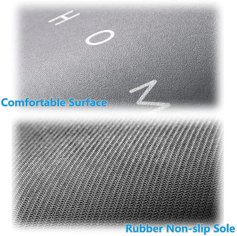 Absorbent Bath Mat, Premium Bathroom Floor Mats Soft Carpet, Anti-Slip Diatom Mat, Slip-Resistant Bathing Room Rug, Quick Drying Mat Rug Doormat for Bathroom Toilet Kitchen (Gray Oval (40*60cm))