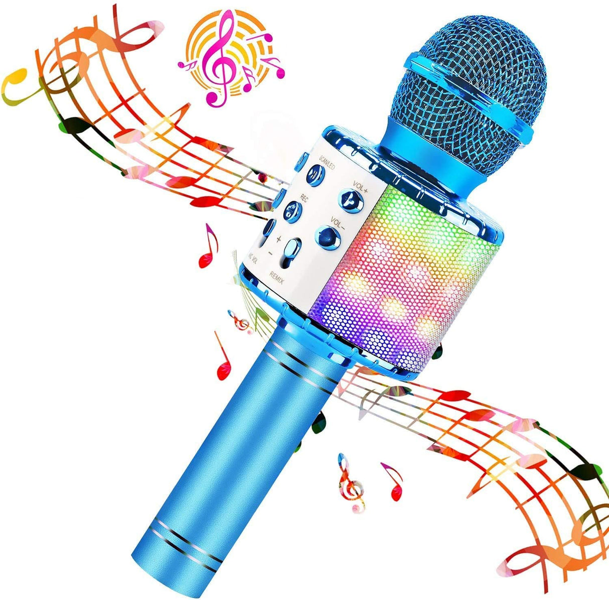 Wireless 4 in 1 Bluetooth Karaoke Microphone
