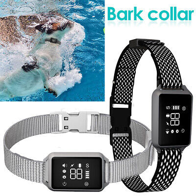 Anti Bark Dog Training Collar Sound&Vibration Stop Barking Automatic Pet