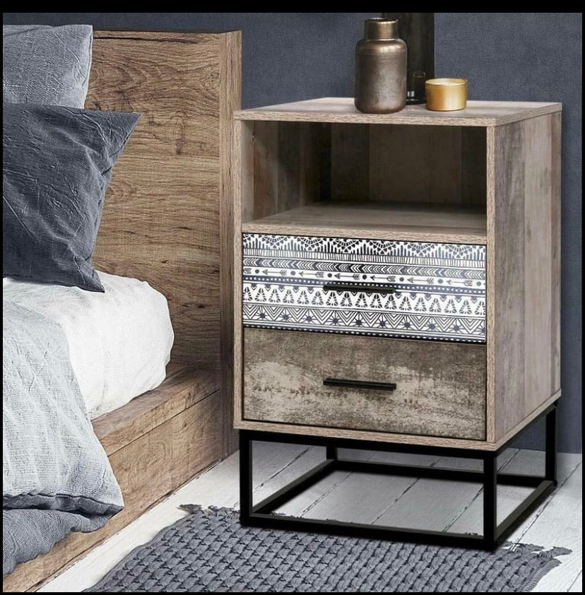 Wood Bedside Stand