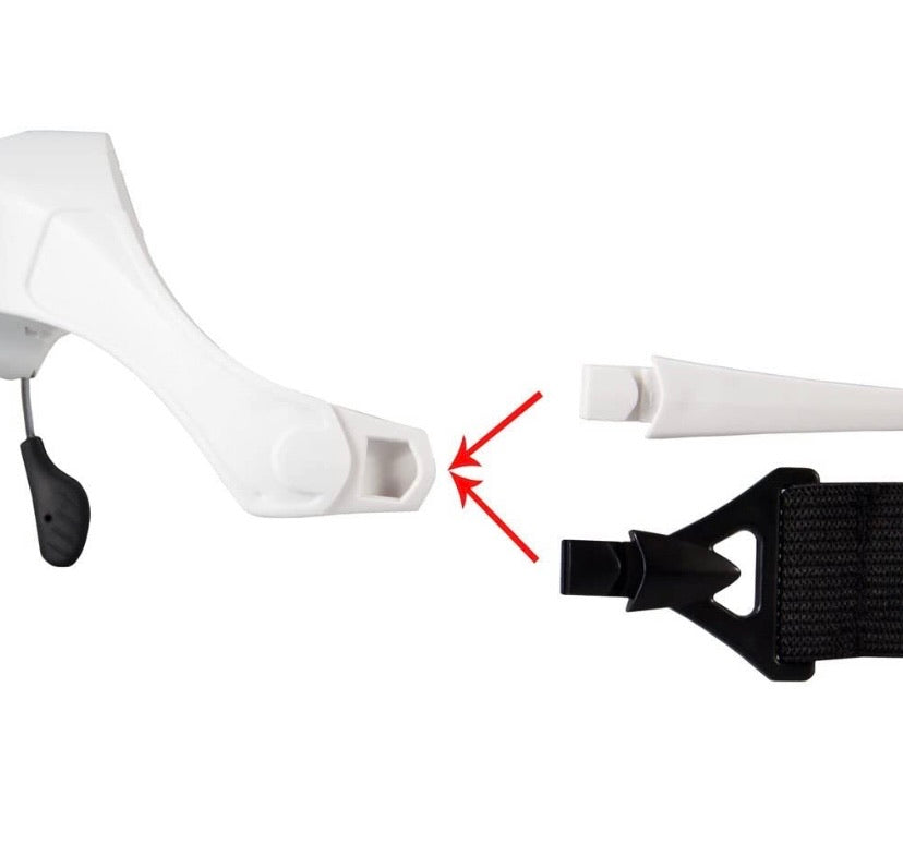 Head Mount Magnifier, Bysameyee Lighted Magnifying Headband Glass Loupe Visor with 2 LED Light for Close Work, Jewelry Work, Watch Repair, Arts & Crafts, Reading Aid