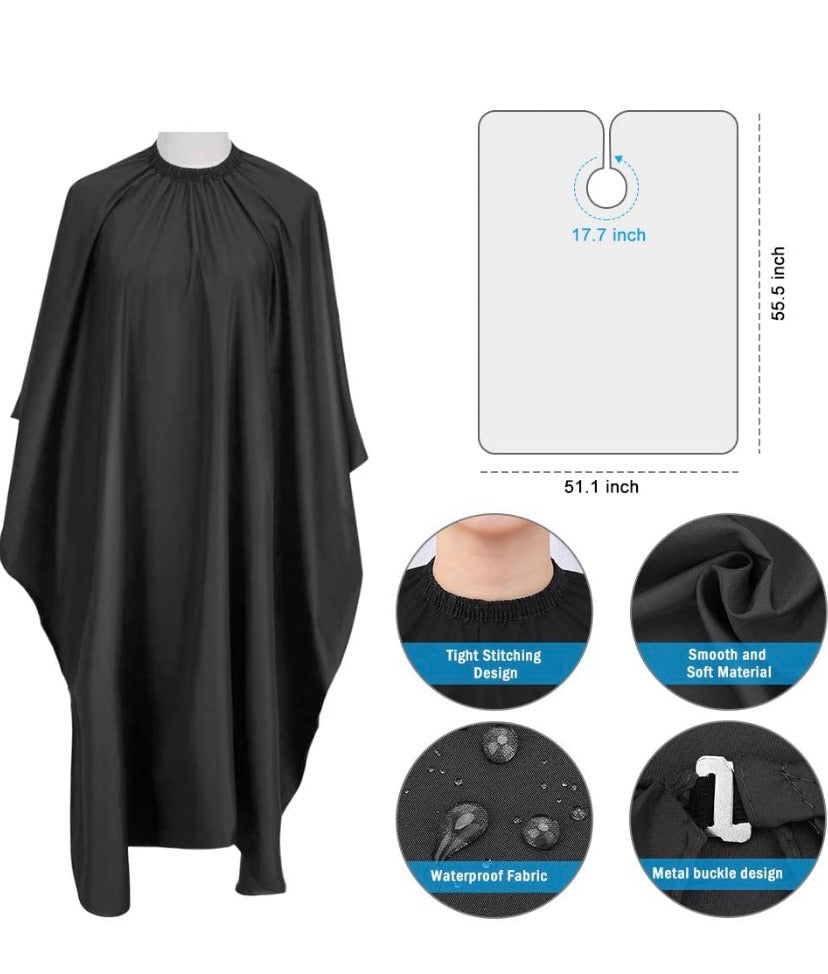 Professional Hair Cutting Scissors, YBLNTEK 9 PCS Barber Thinning Scissors Hairdressing Shears Stainless Steel Hair Cutting Shears Set with Cape Clips Comb for Barber Salon and Home