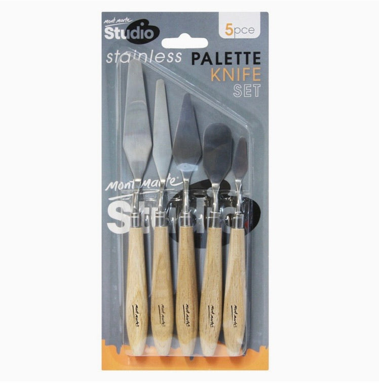 Palette Knife Set 5pce (Stainless Steel) Easy Bargains Australia
