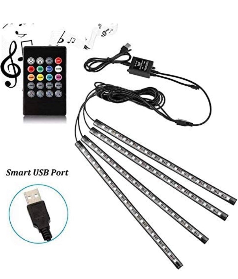 Car Interior Light Strip Kit