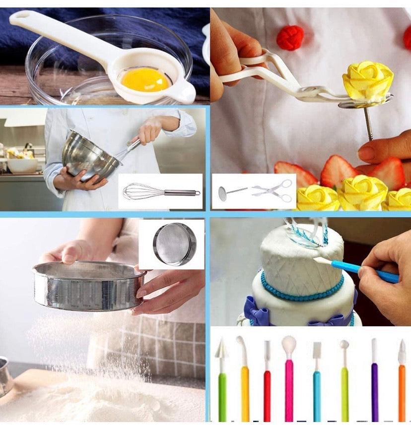 Cake Decorating Set 282 Pcs