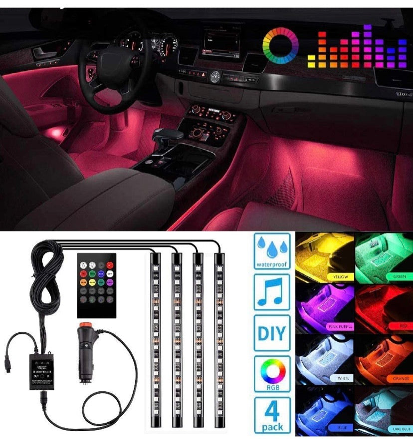 Car Interior Light Strip Kit