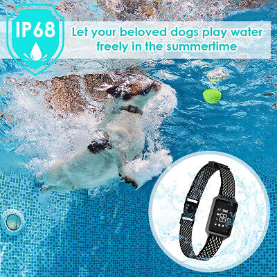 Anti Bark Dog Training Collar Sound&Vibration Stop Barking Automatic Pet