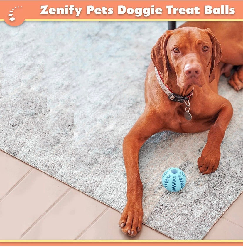 Dog Food Treat Interactive Puzzle Ball
