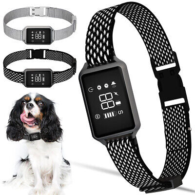 Anti Bark Dog Training Collar Sound&Vibration Stop Barking Automatic Pet