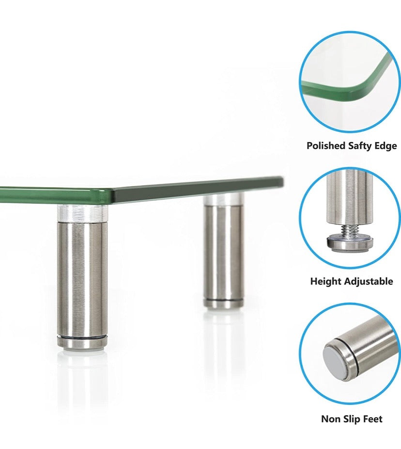 Clear Computer Monitor Stand