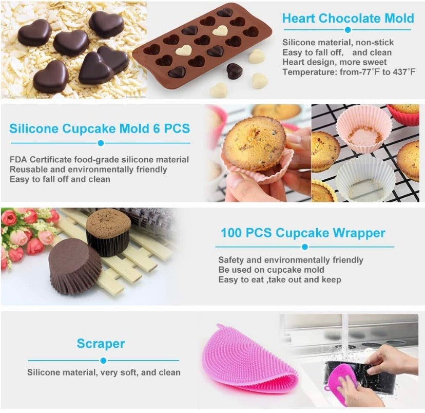 Cake Decorating Set 282 Pcs